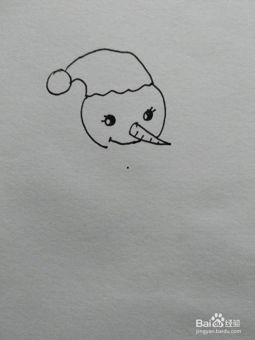 雪景简笔画图片大全,一幅幅简约而唯美的艺术画卷
