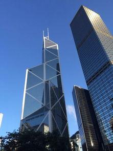 香港中银大厦图片,现代金融建筑的典范与地标