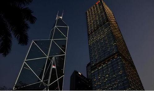 香港中银大厦图片,现代金融建筑的典范与地标