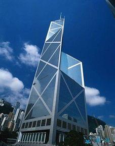 香港中银大厦图片,现代金融建筑的典范与地标