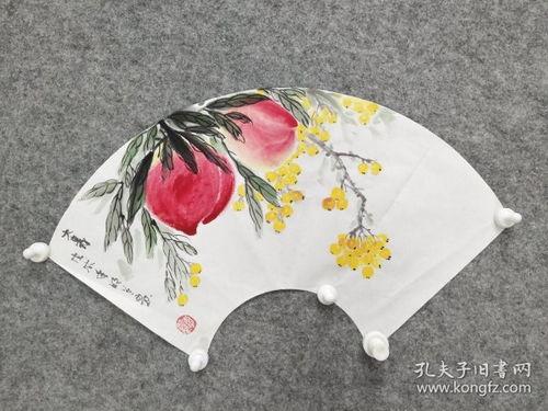 寿桃国画写意图片大全