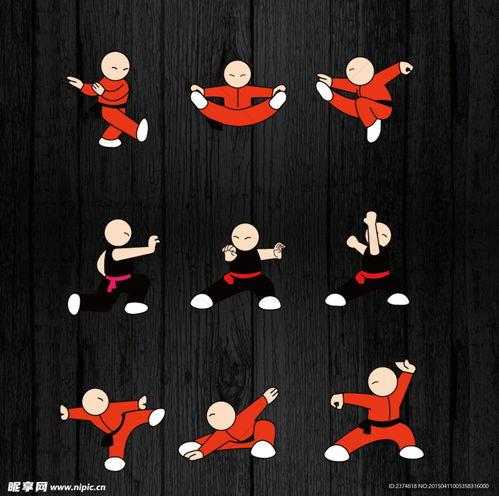 动漫武术图片大全,图鉴中的热血传奇