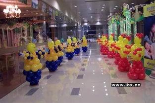 店铺气球布置图片大全,创意店铺布置图片集锦赏析