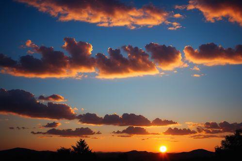 画夕阳的图片大全大图,一幅幅绚烂画卷中的温暖时光