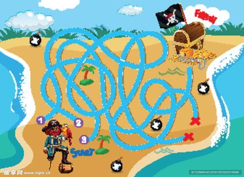 卡通游戏图片,奇幻冒险之旅