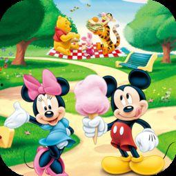 卡通游戏图片,奇幻冒险之旅