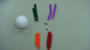 绒棒手工制作图片大全