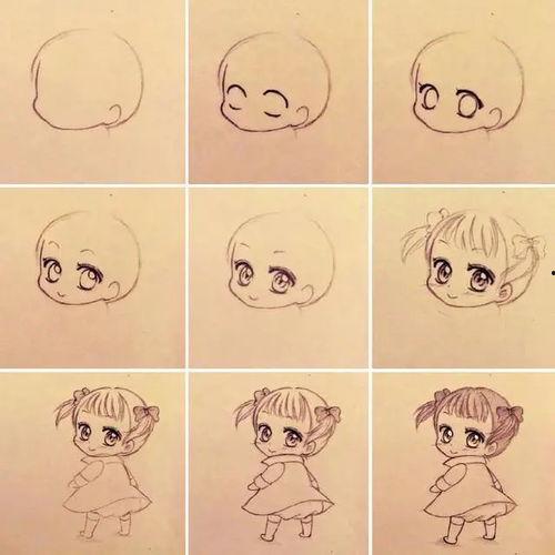 简笔画人物视频,视频中的艺术演变之旅