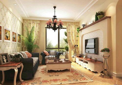 美式田园装修效果图大全2013图片,温馨自然的家居典范