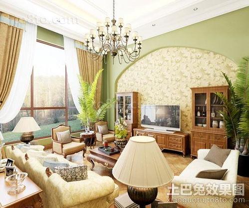 美式田园装修效果图大全2013图片,温馨自然的家居典范