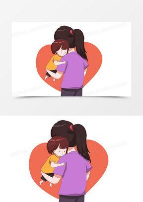 卡通妈妈图片,温馨家庭生活的守护者