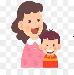 卡通妈妈图片,温馨家庭生活的守护者
